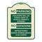 Signmission No Parking Violators Will Be Towed Away at Vehicle Owners Expense No Estacione Infra, TG-1824-23594 A-DES-TG-1824-23594 - alternate 1